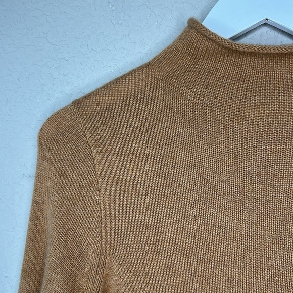 Madewell 100% Cashmere Mockneck Long Sleeve Midi Sweater Dress Size Small - Picture 6 of 14